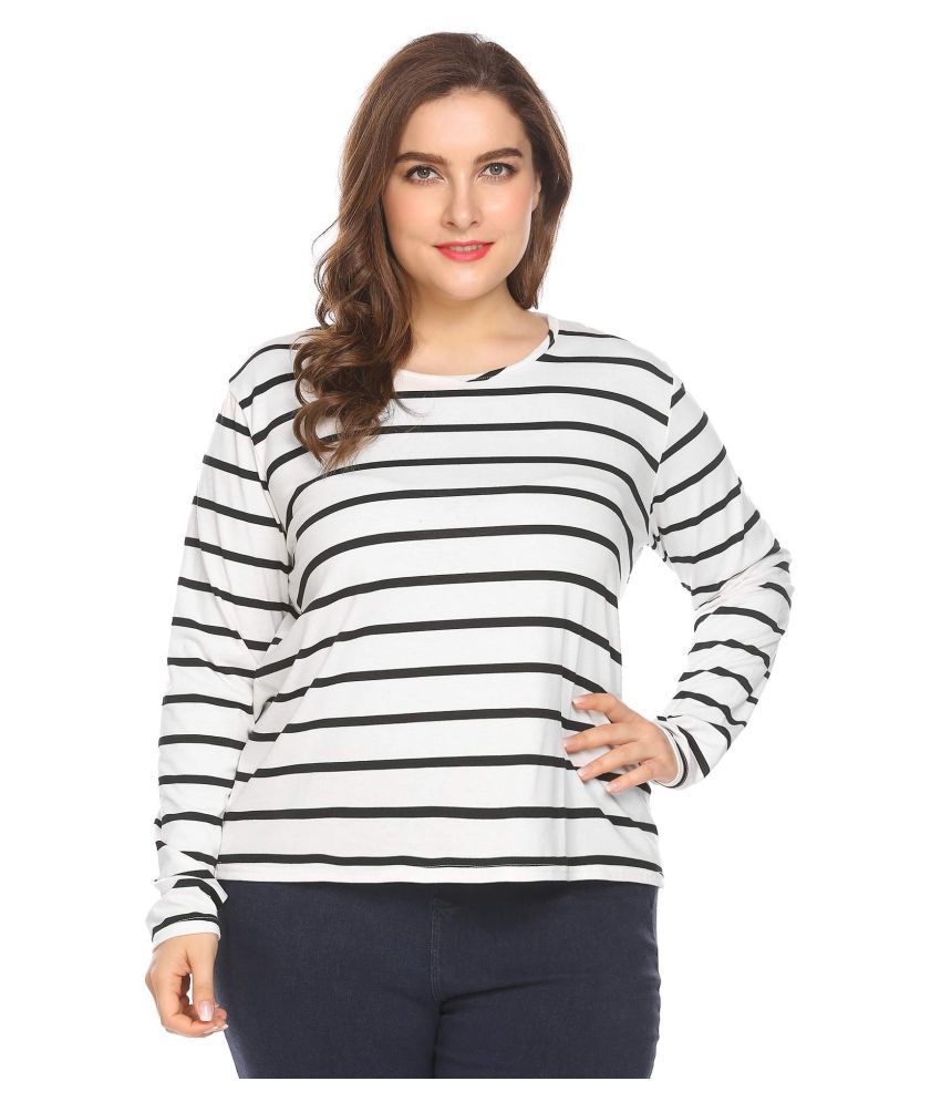 striped t shirts for ladies online india