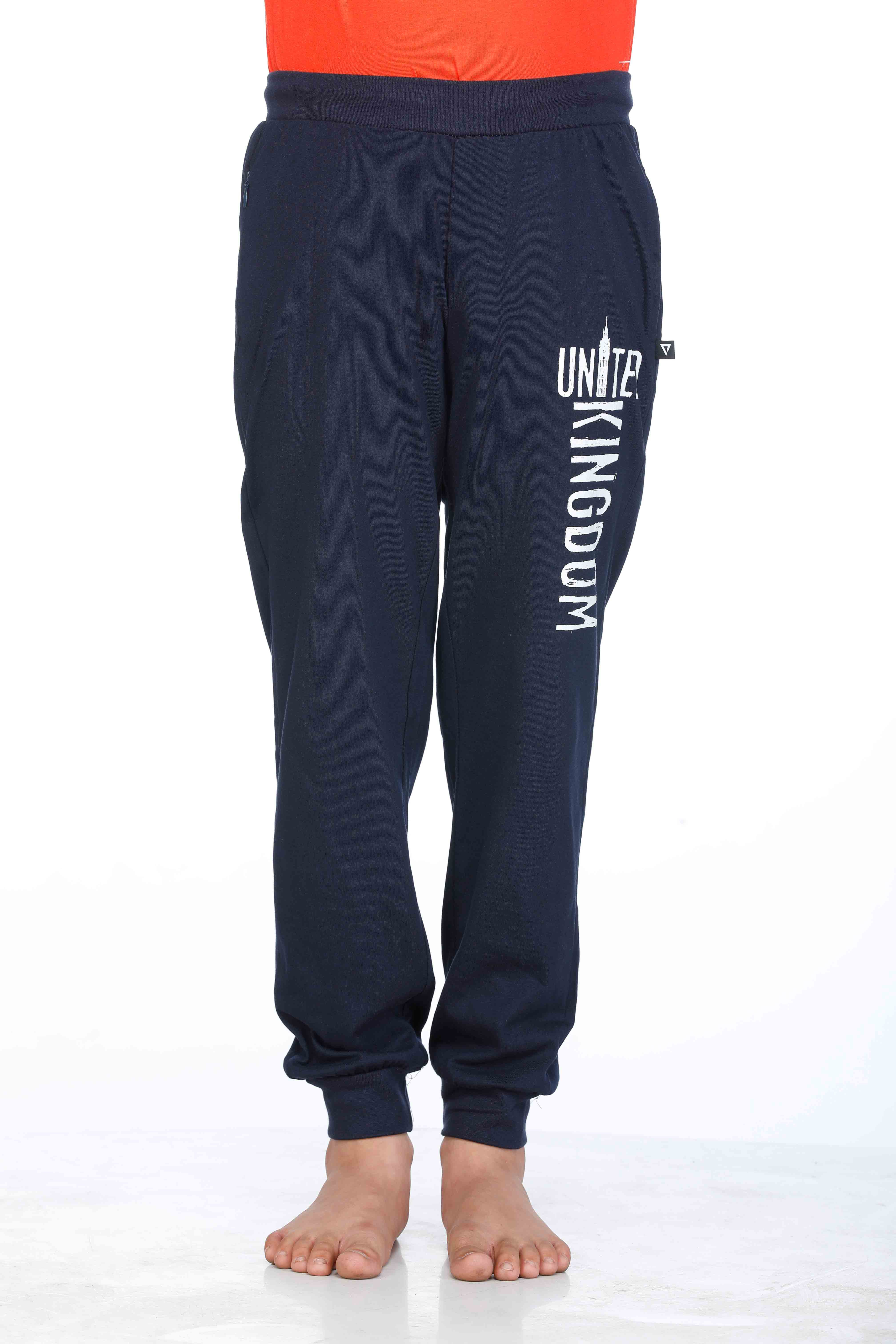     			Proteens Boy's Lower Navy Blue with One Side Zip Pocket