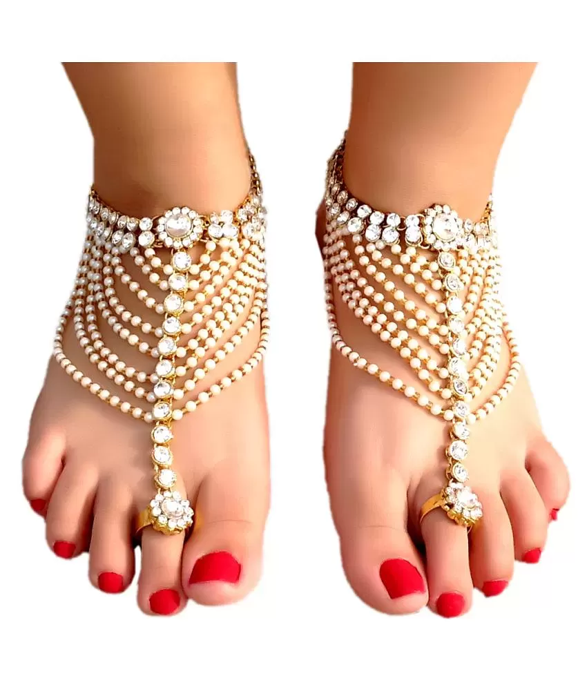 Anklet/Toe Ring Set – Jewelry by Lady Unique