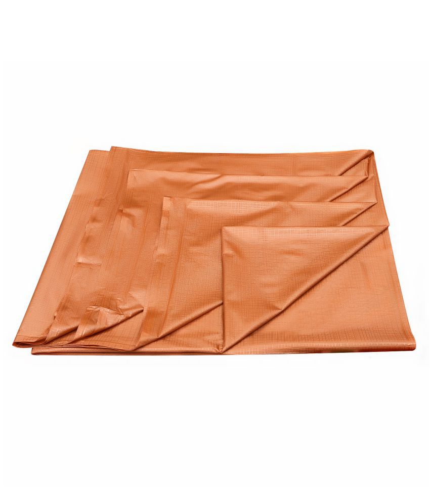 E-Retailer Orange PVC Mattress Protector