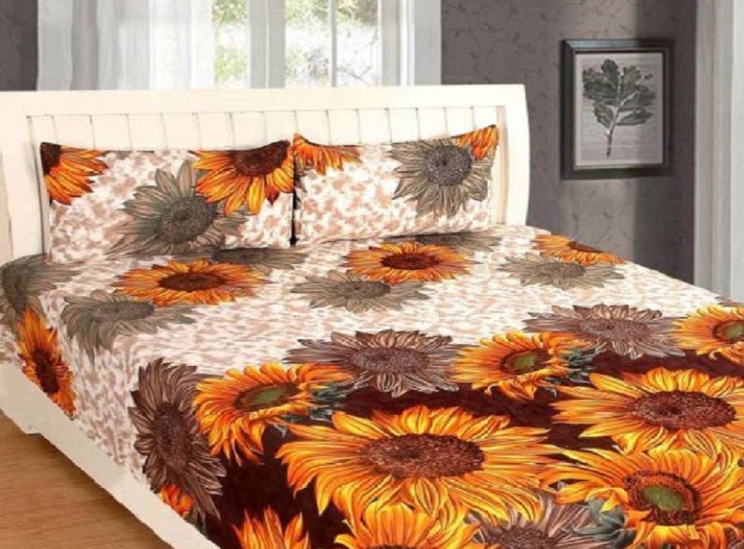 New panipat textile zone Double 3D Polycotton Multi Fitted Sheet Set of