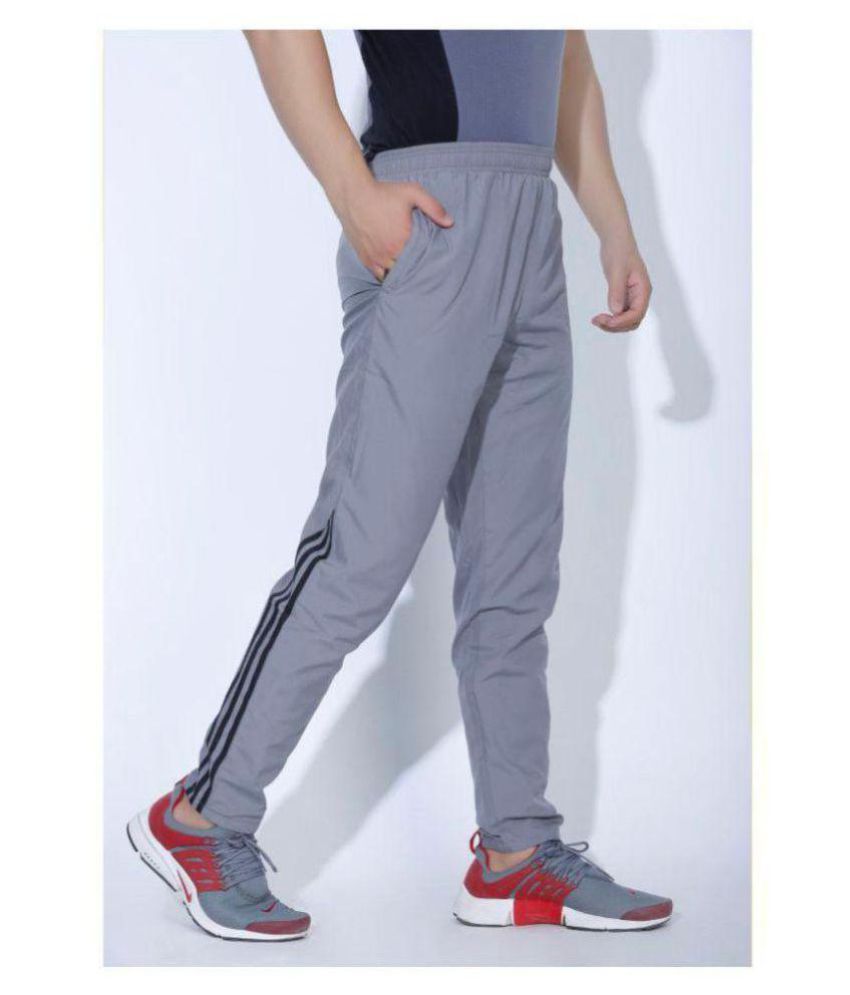 Adidas Climacool Black Polyester Track Pants For Gym Wear: Buy Online