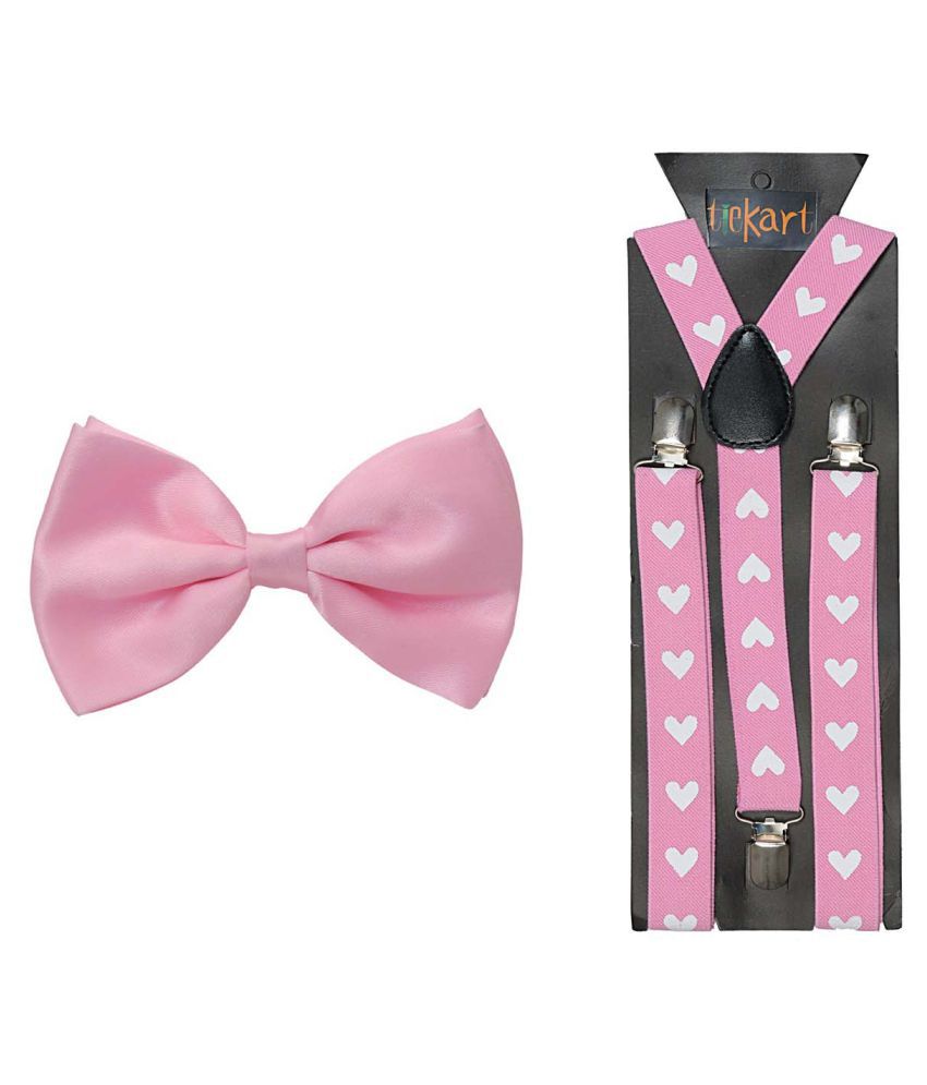 Tiekart Pink Combo Suspender