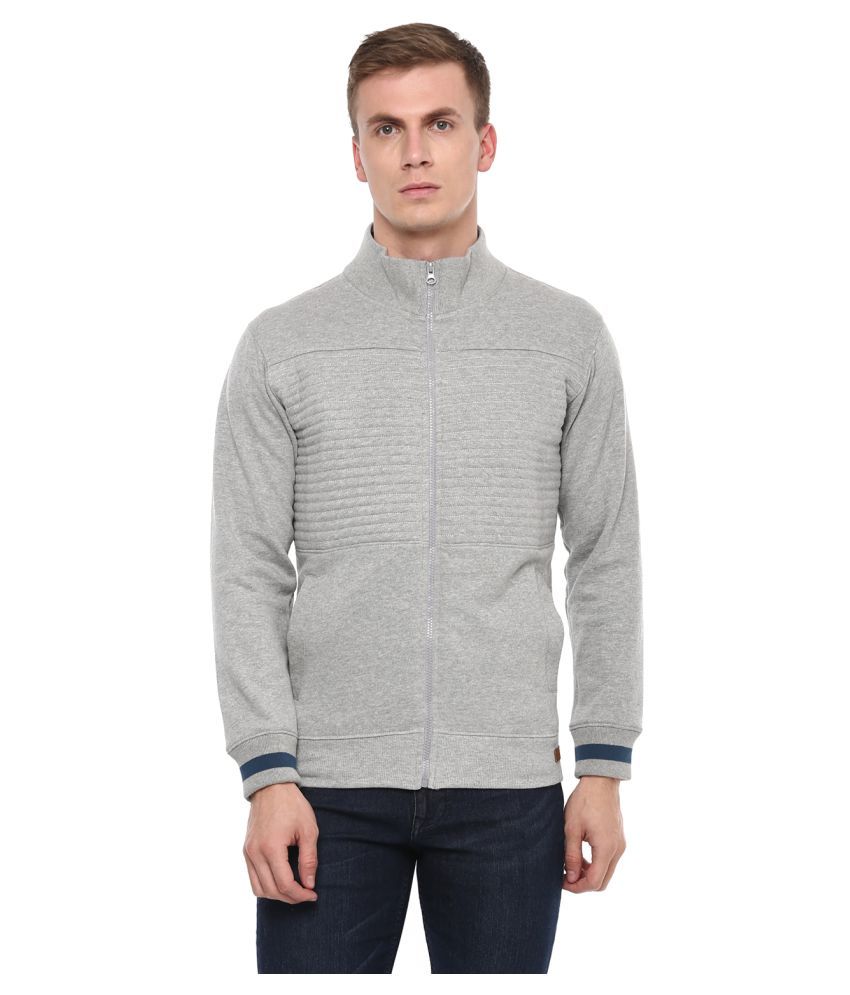 mock collar sweatshirt