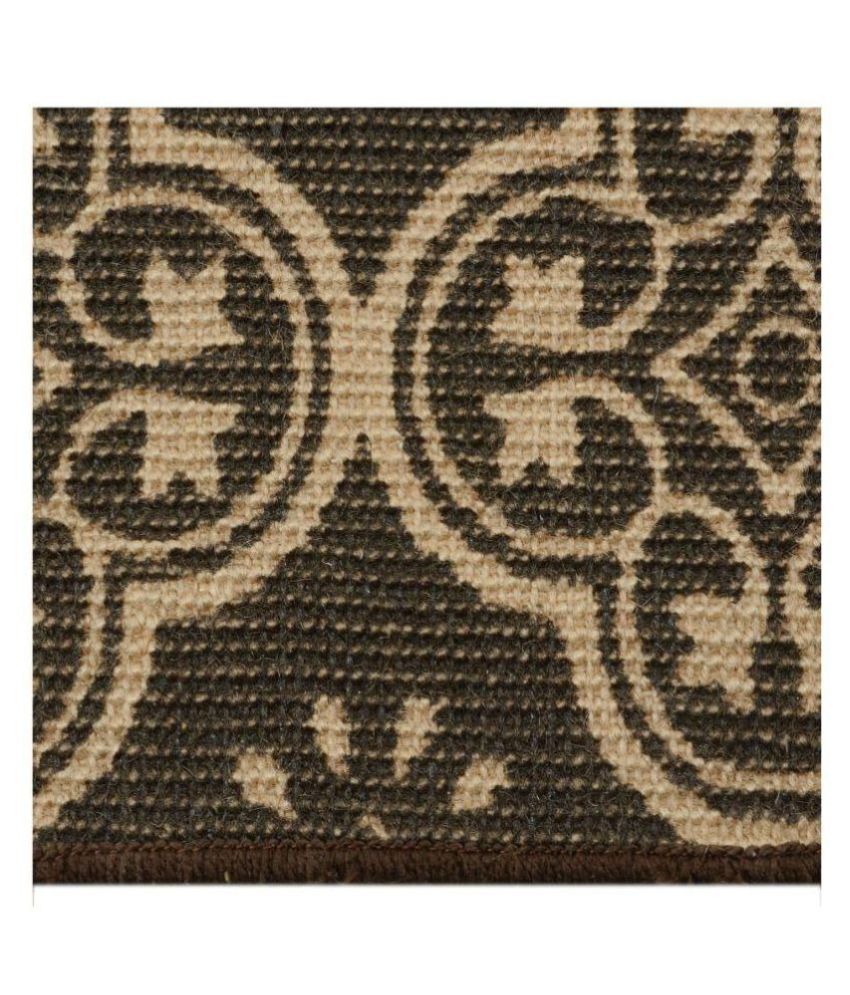 SaralHome Gray Jute Carpet Abstract 5x7 Ft Buy SaralHome Gray Jute