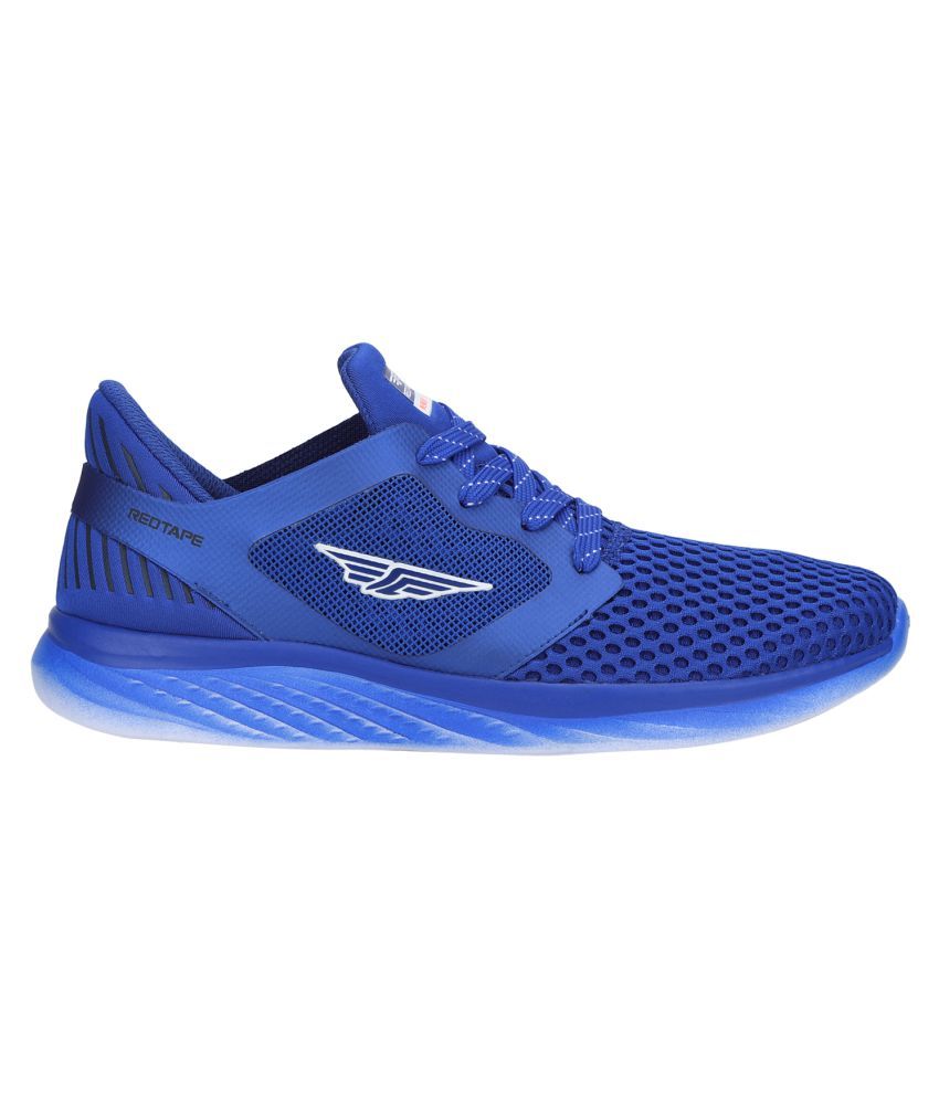 red tape blue shoes