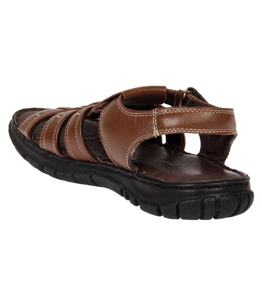 franco leone tan sandals