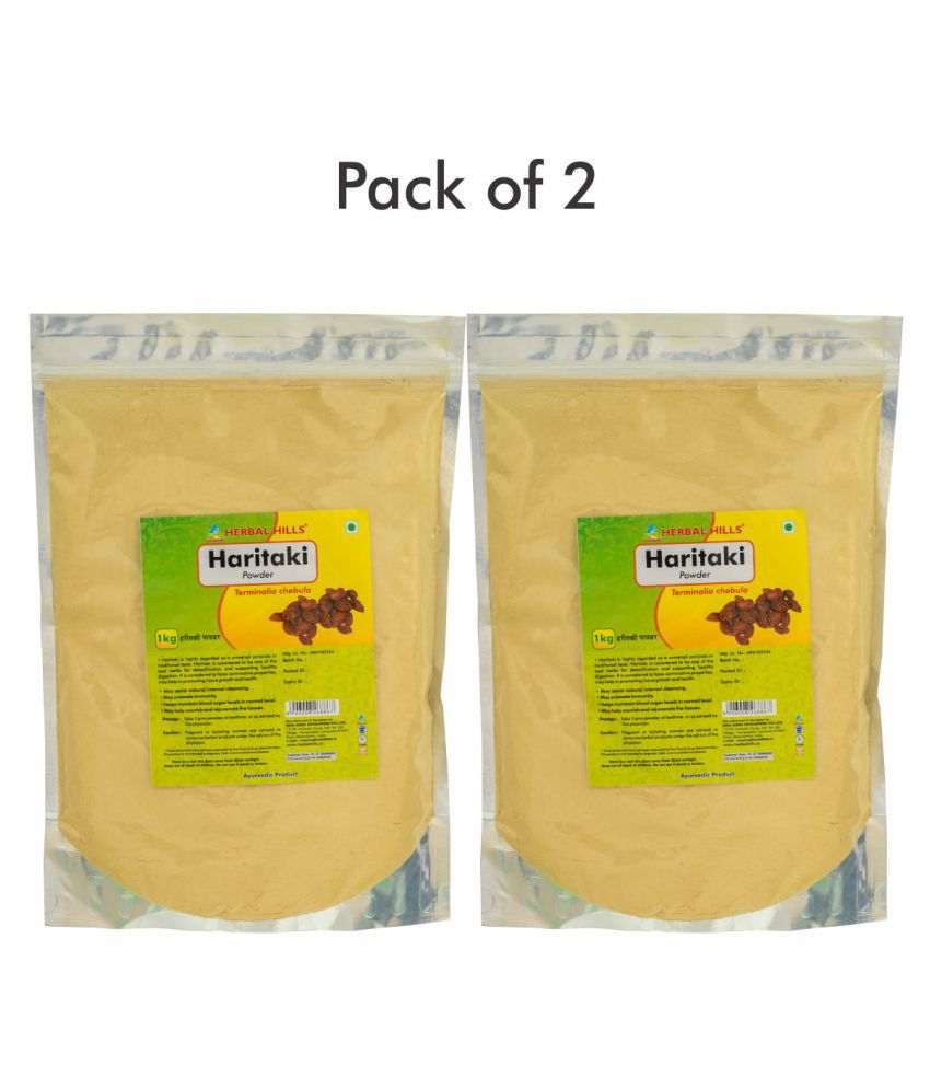     			Herbal Hills Haritaki Powder 1 kg Pack Of 2