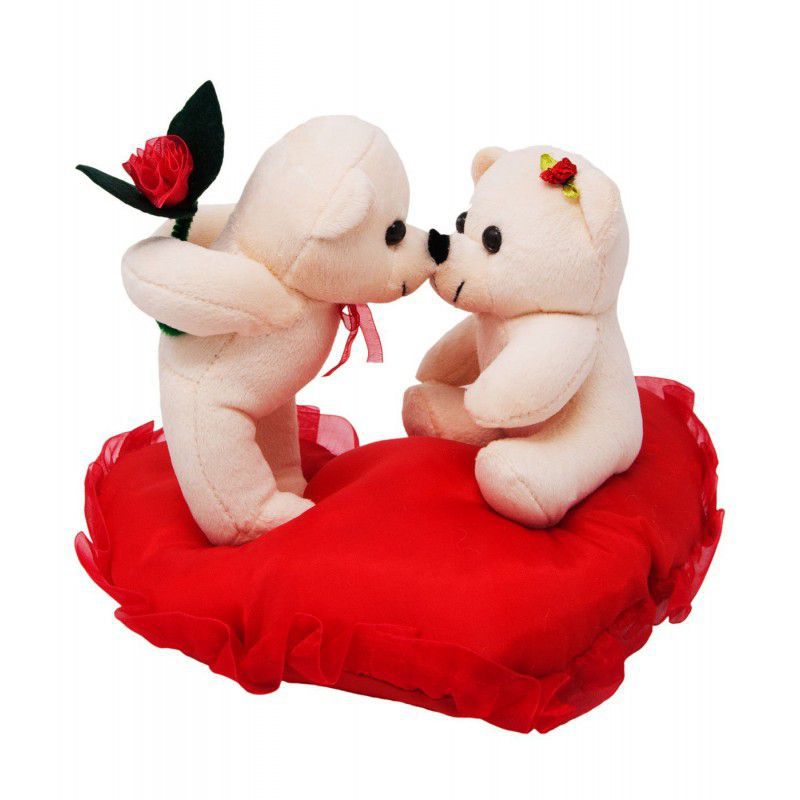Pink Kissing Teddy Bear Couple- 20 cm - Buy Pink Kissing Teddy Bear ...