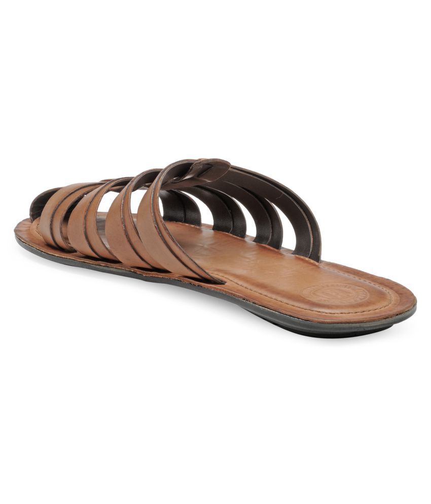 franco leone tan sandals