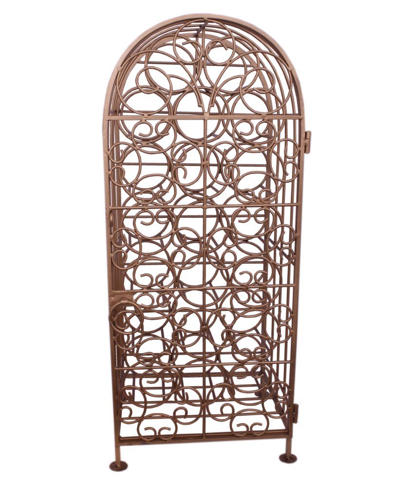 Home Sparkle Iron Stand Alone Wine Holder Buy Online at Best Price in