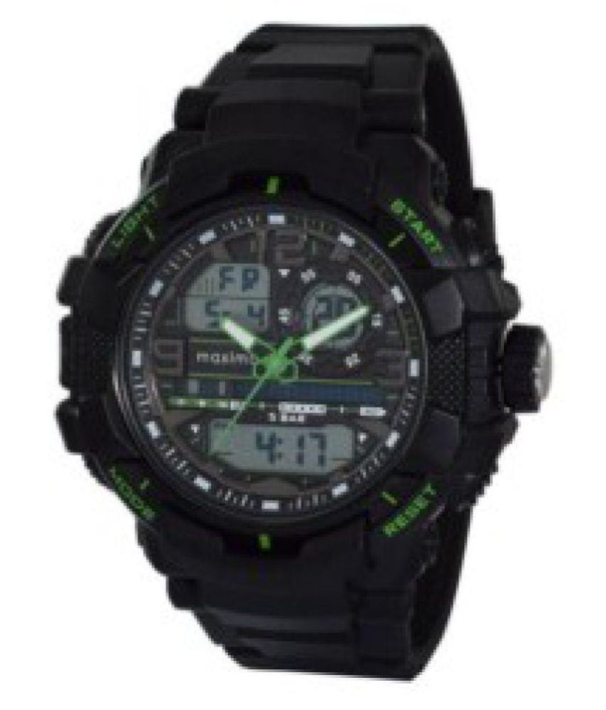 maxima watches analog digital