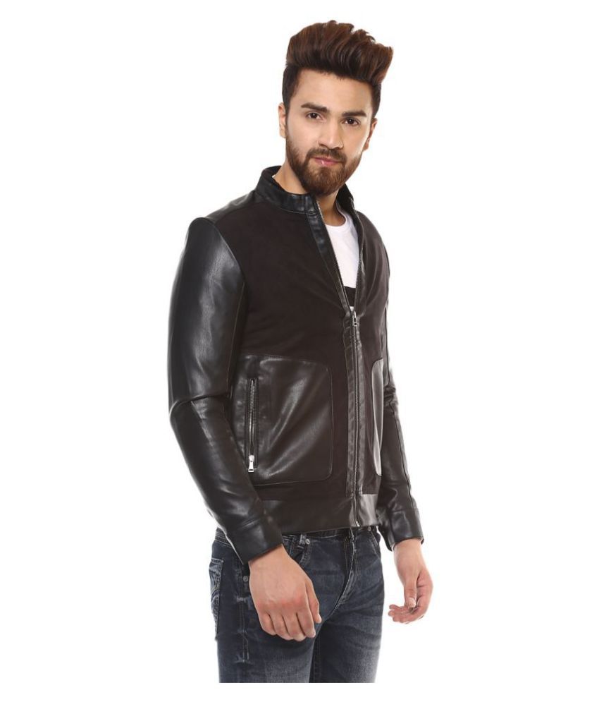 mufti leather jacket
