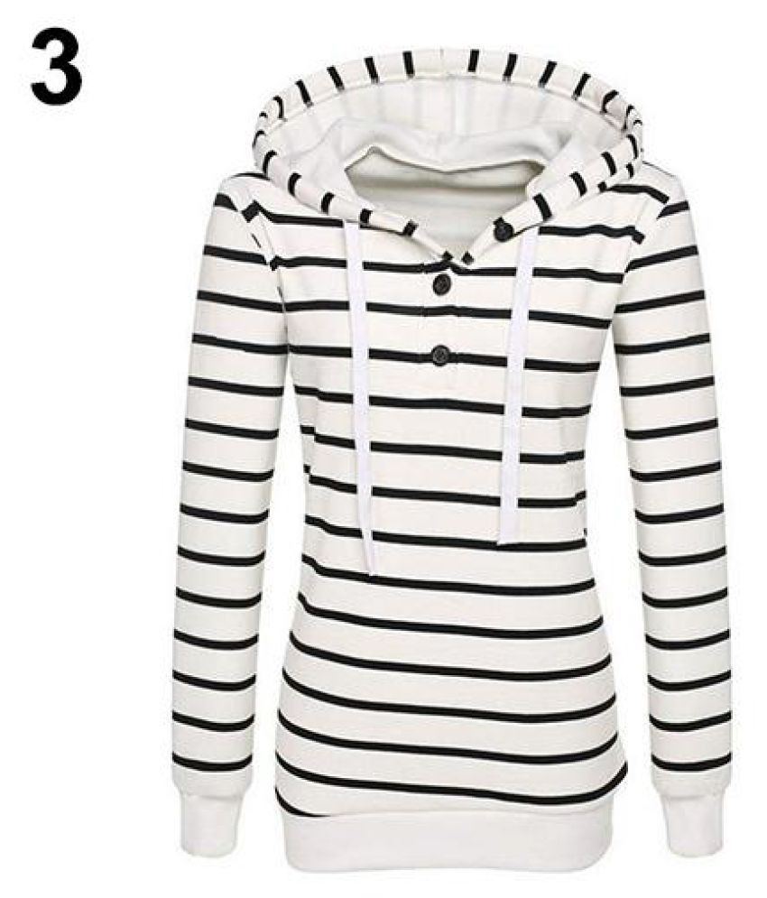 ladies striped sweatshirts