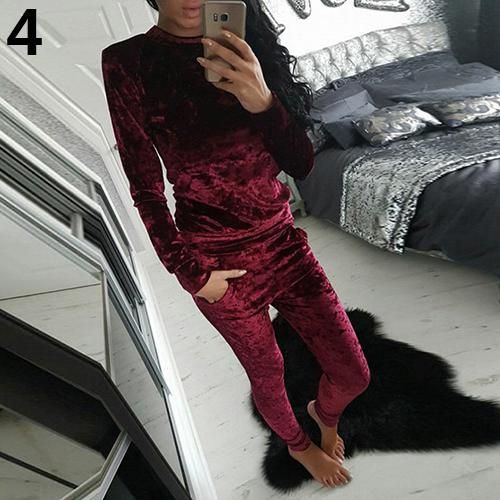 velvet full sleeve top