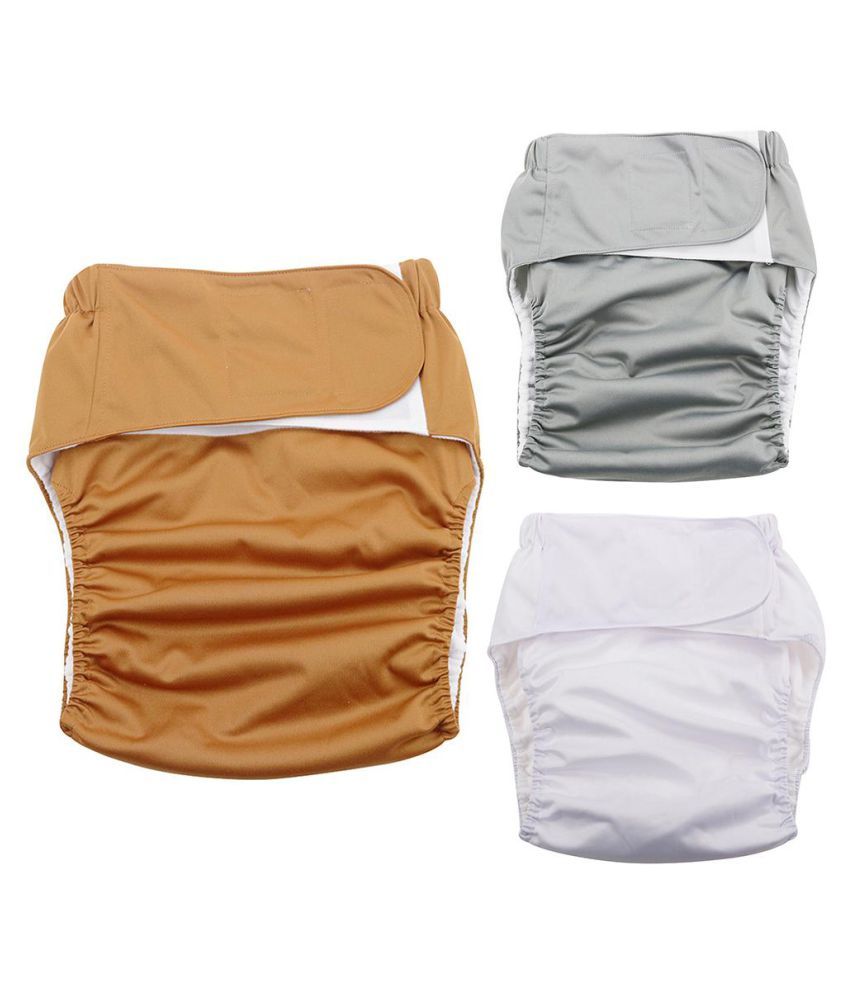 Reusable Adjustable Adult Cloth Diaper Nappy Pants for Incontinence