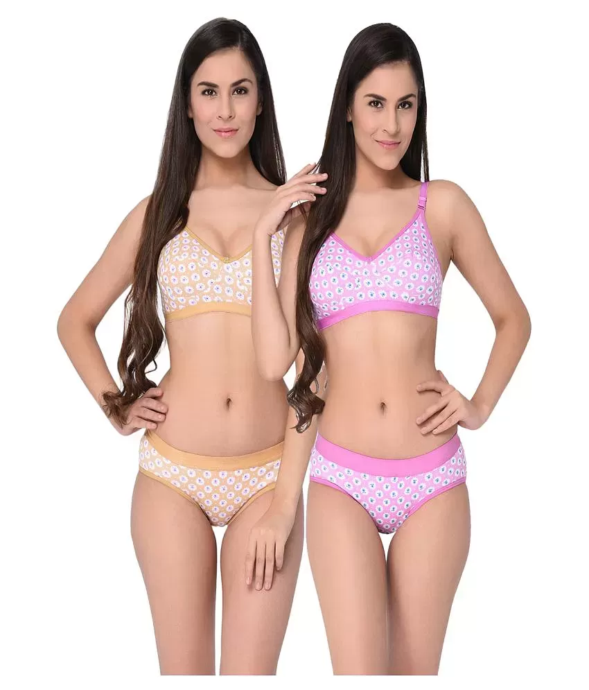 Buy online Black Lace Bra And Panty Set from lingerie for Women by Elina  for ₹369 at 63% off