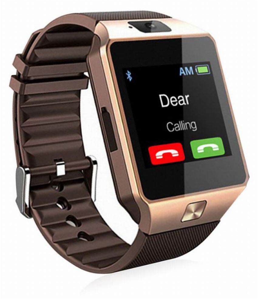 ShutterBugs DZ09 Bluetooth Camera Smart Watch with SIM Memory Card