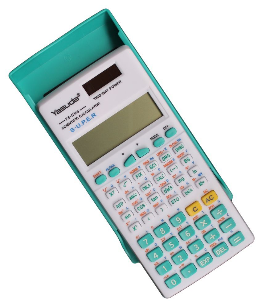Yasuda Scientific Calculator Tys 11ws Blue Colour Buy Online At Best Price In India Snapdeal