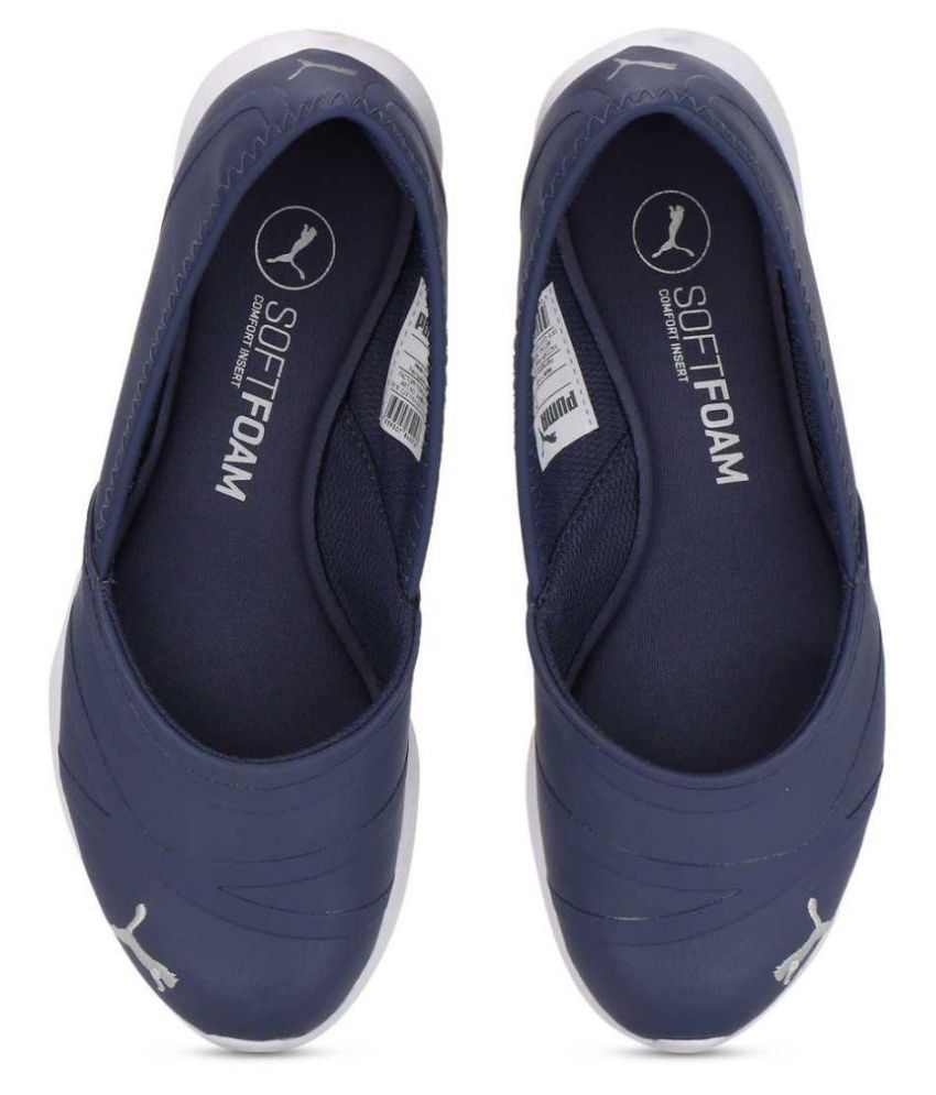 puma textured ballerinas