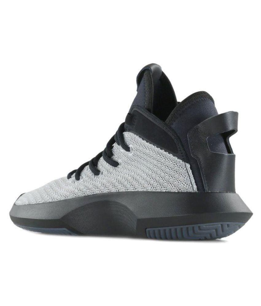 Adidas CRAZY 1 ADV PRIMEKNIT 2019 Gray Basketball Shoes - Buy 