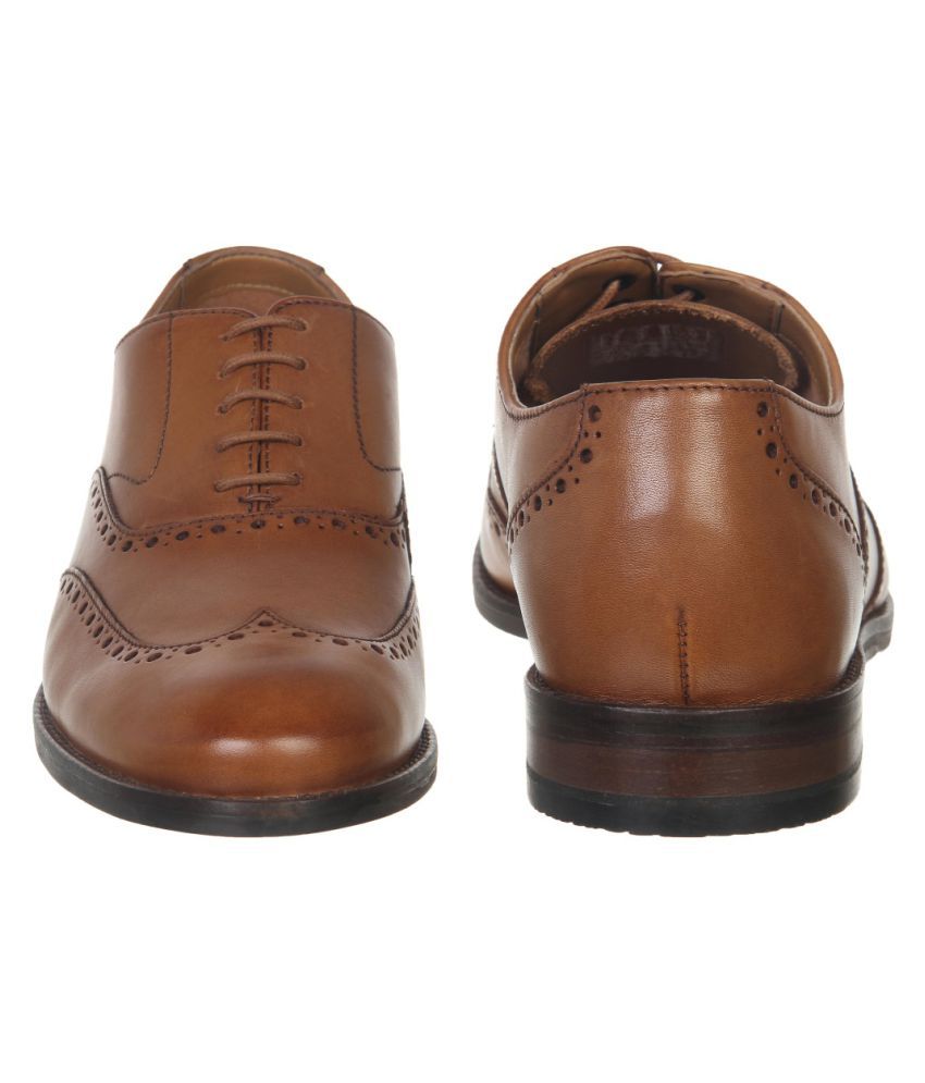 clarks patent brogues