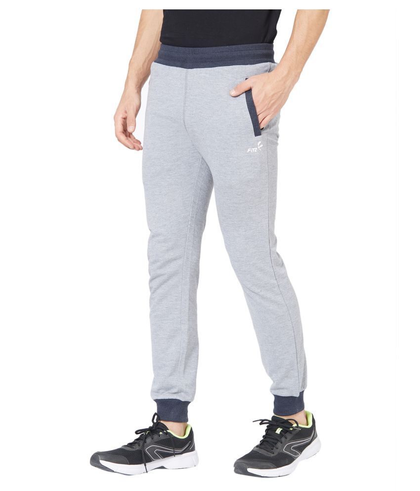 cotton blend joggers for men