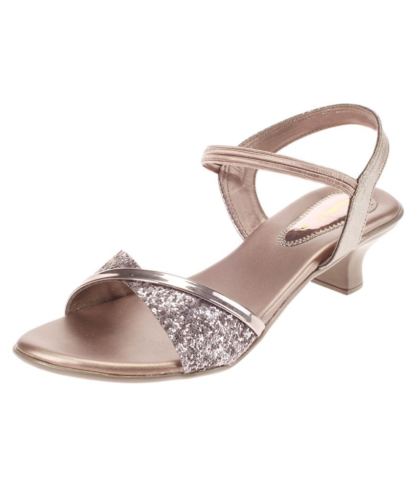 KHADIM Gray Cone Heels Price in India- Buy KHADIM Gray Cone Heels ...