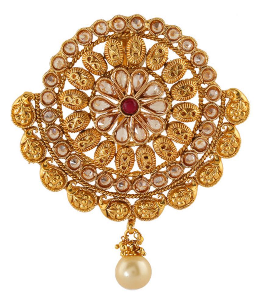 Anuradha Art Goldenen Finish Wonderful Traditional Ambada Clip/Hair Brooch  For Women/Girls: Buy Anuradha Art Goldenen Finish Wonderful Traditional  Ambada Clip/Hair Brooch For Women/Girls Online in India on Snapdeal