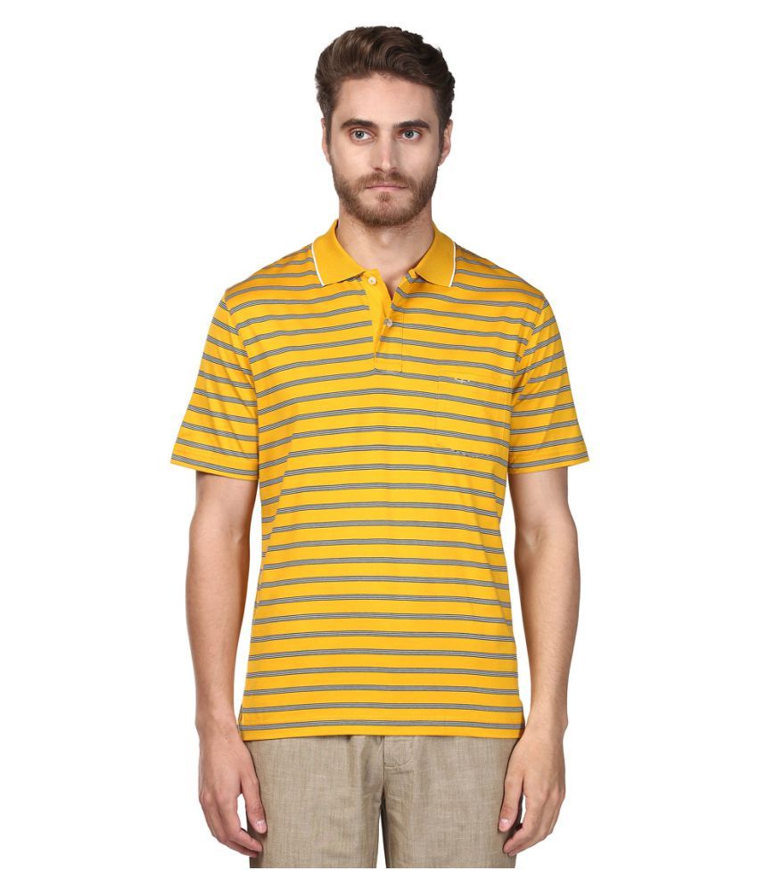 yellow half sleeve t shirt