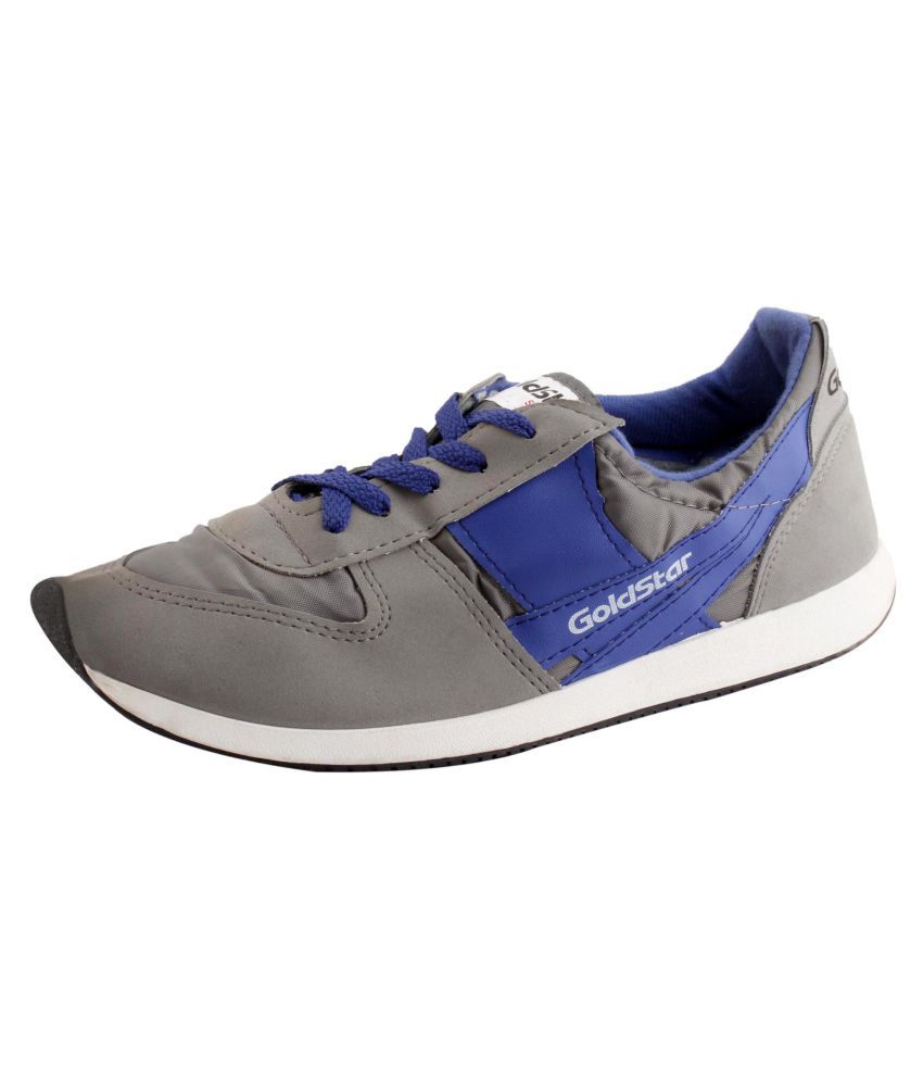 GOLDSTAR Gray Running Shoes Buy GOLDSTAR Gray Running