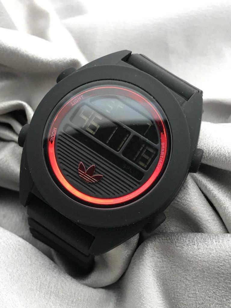 Adidas 8018 Rubber Digital Men's Watch 