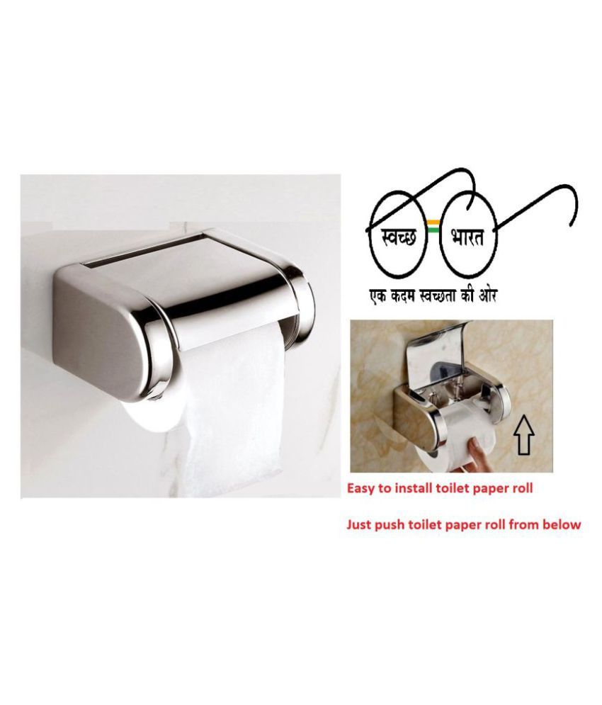 Mld Wall Mounted Easy Refill Stainless Steel Toilet Paper Holder