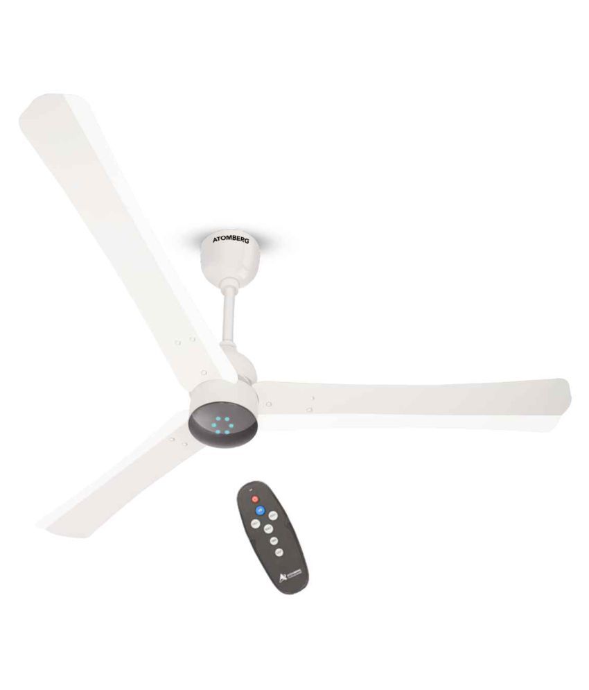Gorilla Renesa Energy Saving 5 Star Rated Remote Control And Bldc Motor 1200mm 3 Blade Ceiling Fan Pearl White