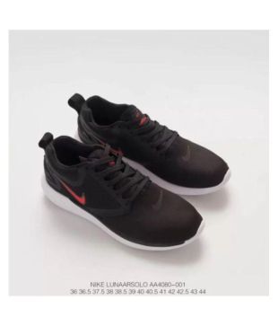 nike lunarsolo 2018 black running shoes