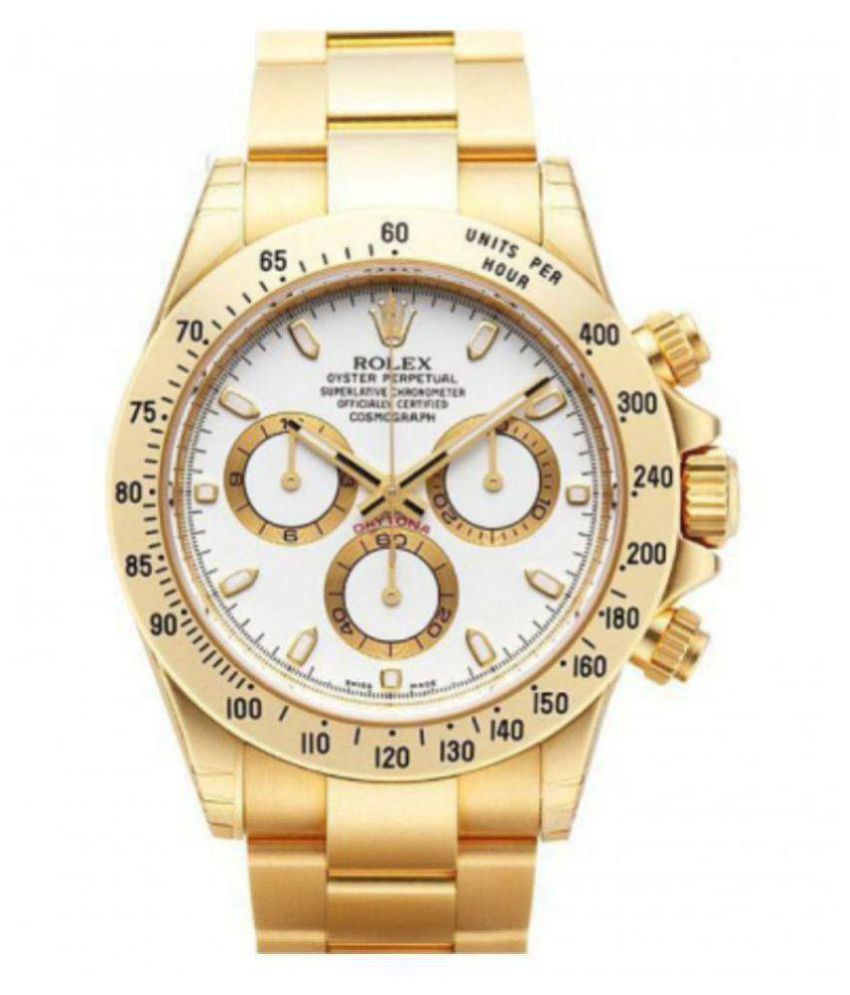 rolex gold plated watch price