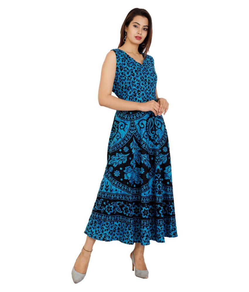 cotton half gown