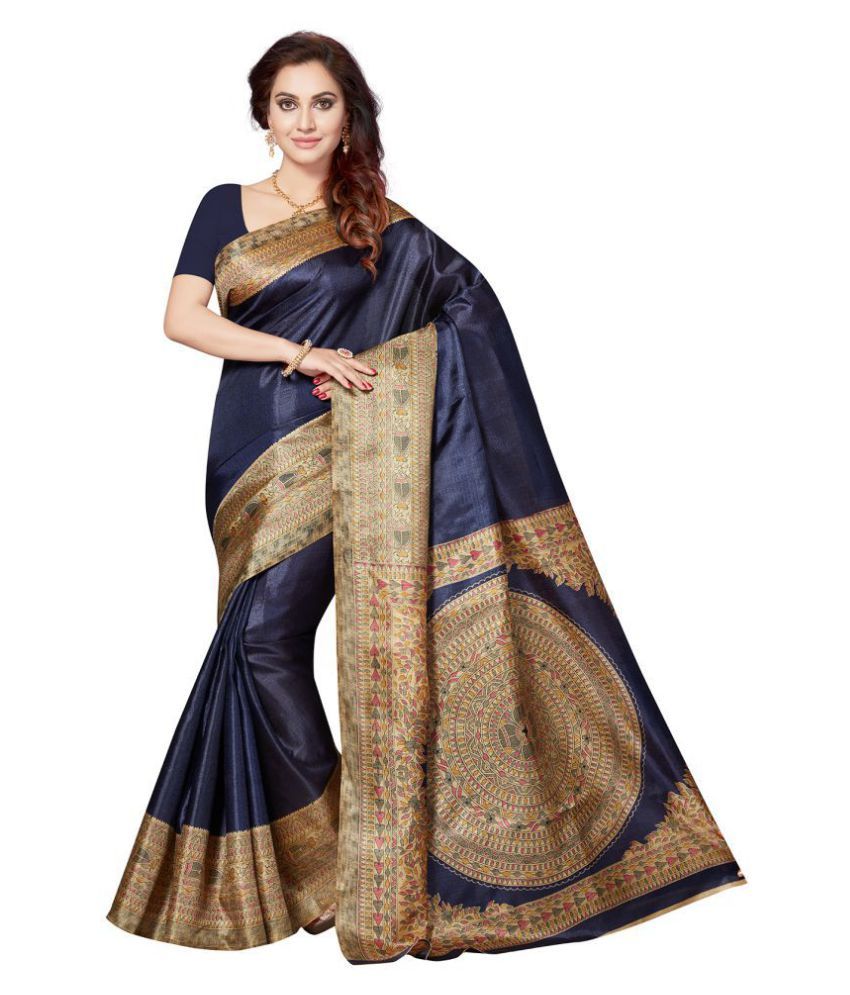 Ishin Multicoloured Art Silk Saree Combos Buy Ishin Multicoloured Art