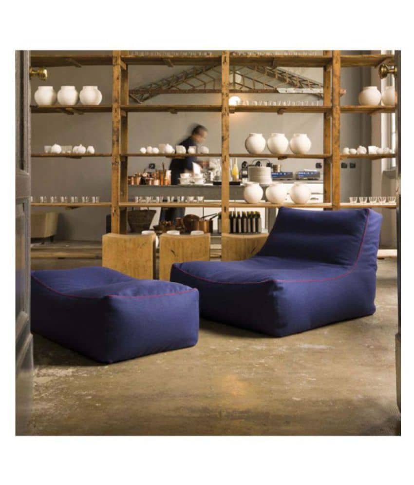 Lounger Bean Bag Sofa Bean Stretchable Bag Leather Bean Bag Sofa Bean