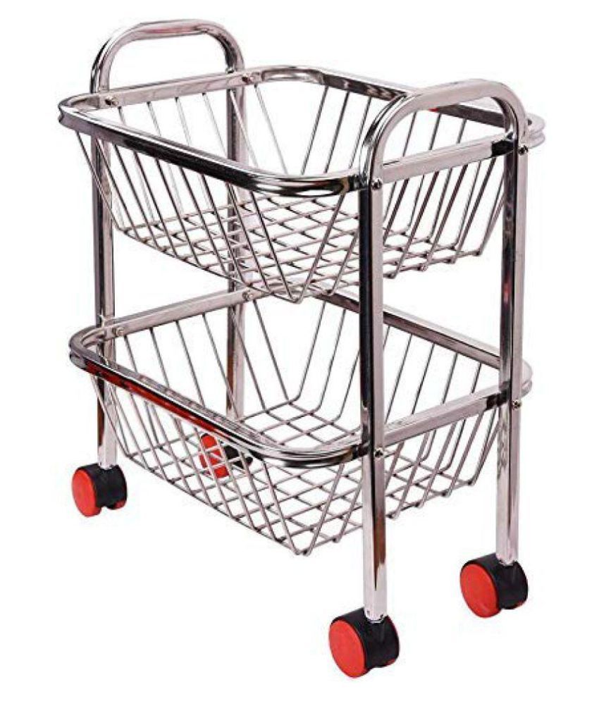 HAZZLEWOOD Stainless Steel Fruit & Vegetable Trolley Buy HAZZLEWOOD
