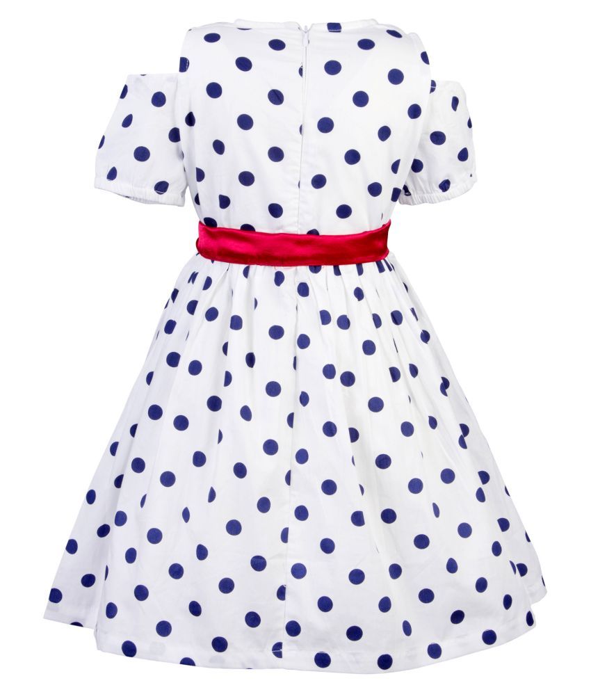 short printed frock