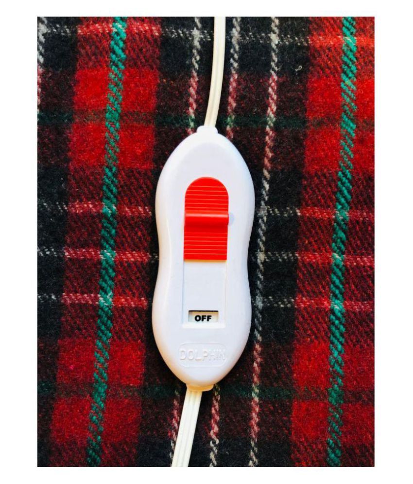 Dolphin Electric Blanket Single Wool Blend Checks Blanket Buy Dolphin