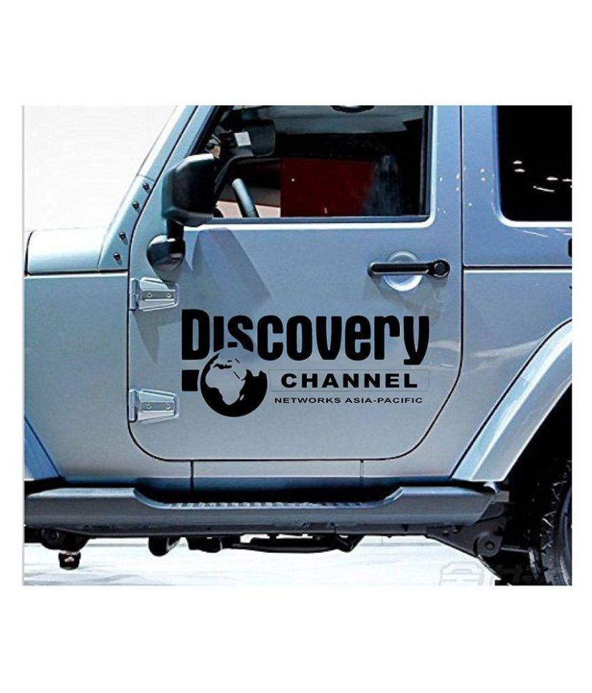 Khirki Discovery Channel Car Decals Stickers Black Buy Khirki Discovery Channel Car Decals Stickers Black Online At Low Price In India On Snapdeal