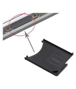 Sim Card Reader Holder For Sony Xperia Z Ultra Xl39h C6802 C6803 Sim Card Slot Tray For Sony Xl39h Sim Card Tray Adapter Mobile Enhancements Online At Low Prices Snapdeal India
