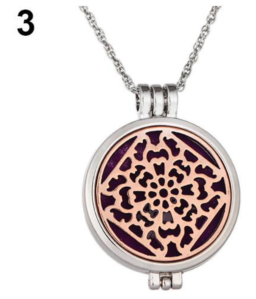 hollow locket pendant