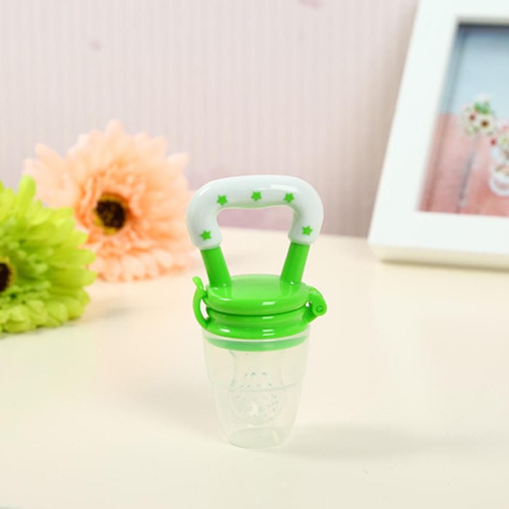 Infant Baby Silicone Grip Fresh Food Baby Feeder Pacifier Teething Toy