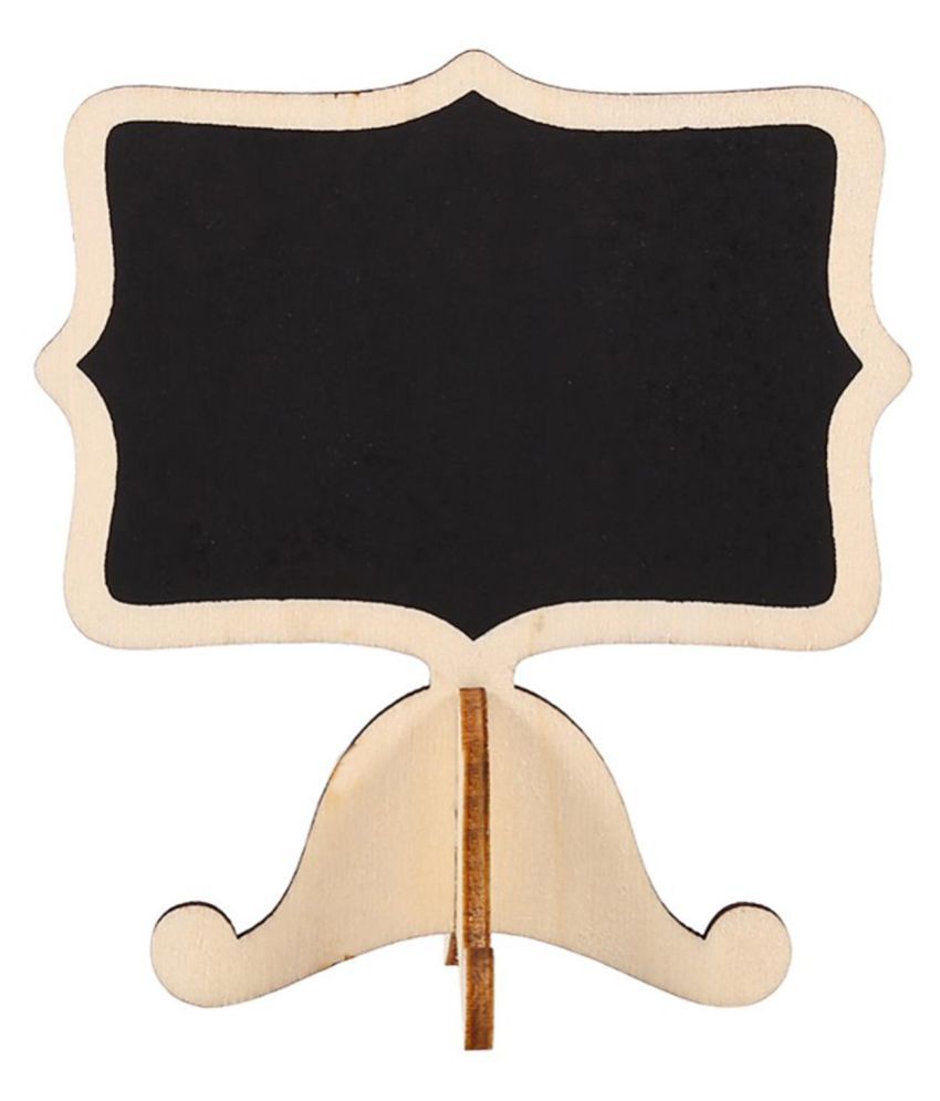 Mini Wooden Rectangle Chalkboards Blackboard with Stand Wedding Place