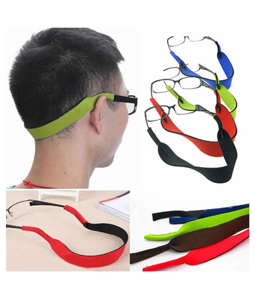 Women 5 Pcs Sports Glasses String Spectacles Cord for Sports and Outdoor Activities-Kid Men Sunglass Holder Strap Adjustable glasses Strap 