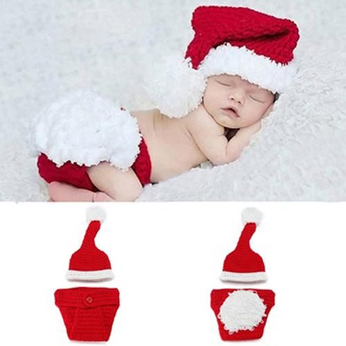 crochet newborn christmas outfits