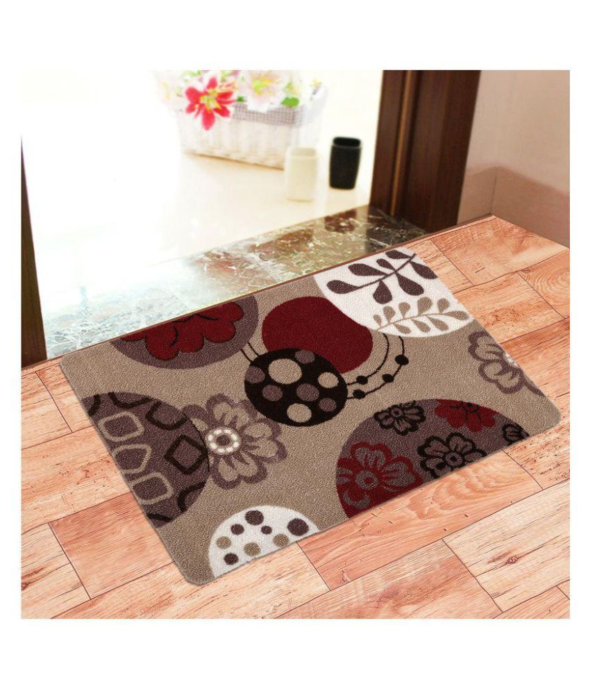     			E-Retailer Brown Single Regular Outdoor Mat